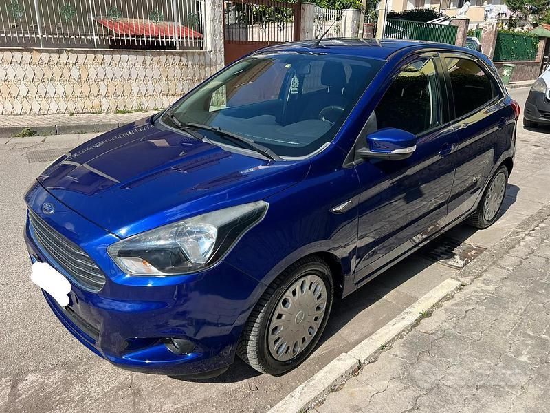 Usata Ford Ka Plus 86 CV (63 kW) 2018 Blu Utilitaria