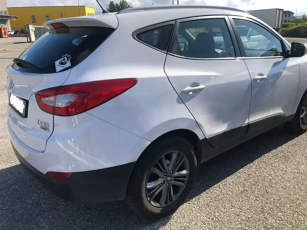 Używany Hyundai ix35 Comfort 116 KM (85 kW) 2014 Biały SUV
