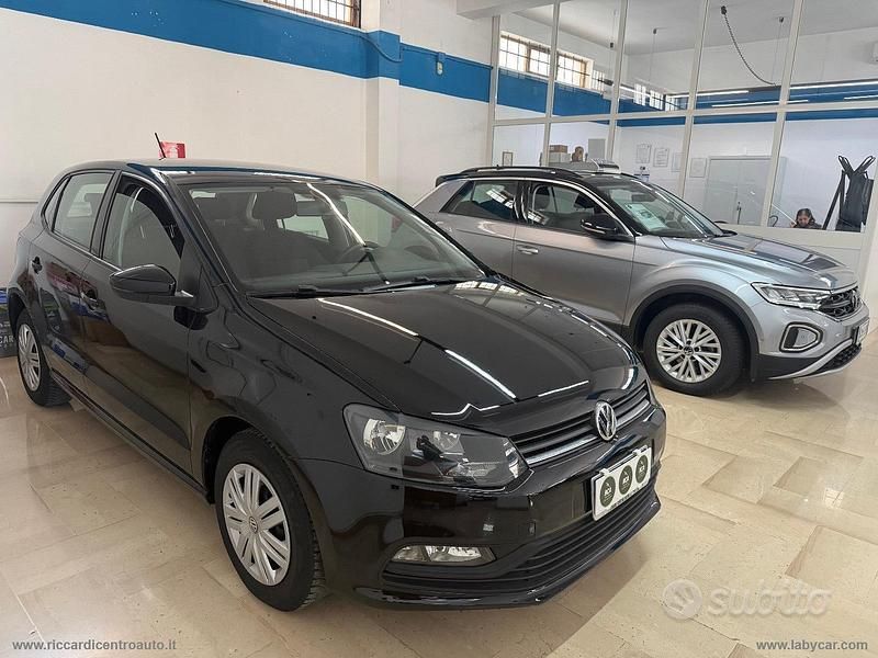 Usata VW Polo Trendline 60 CV (44 kW) 2016 Nero Berlina