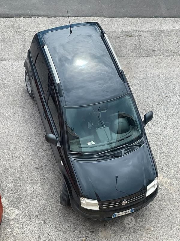 Usata Fiat Panda 2011 Nero Utilitaria