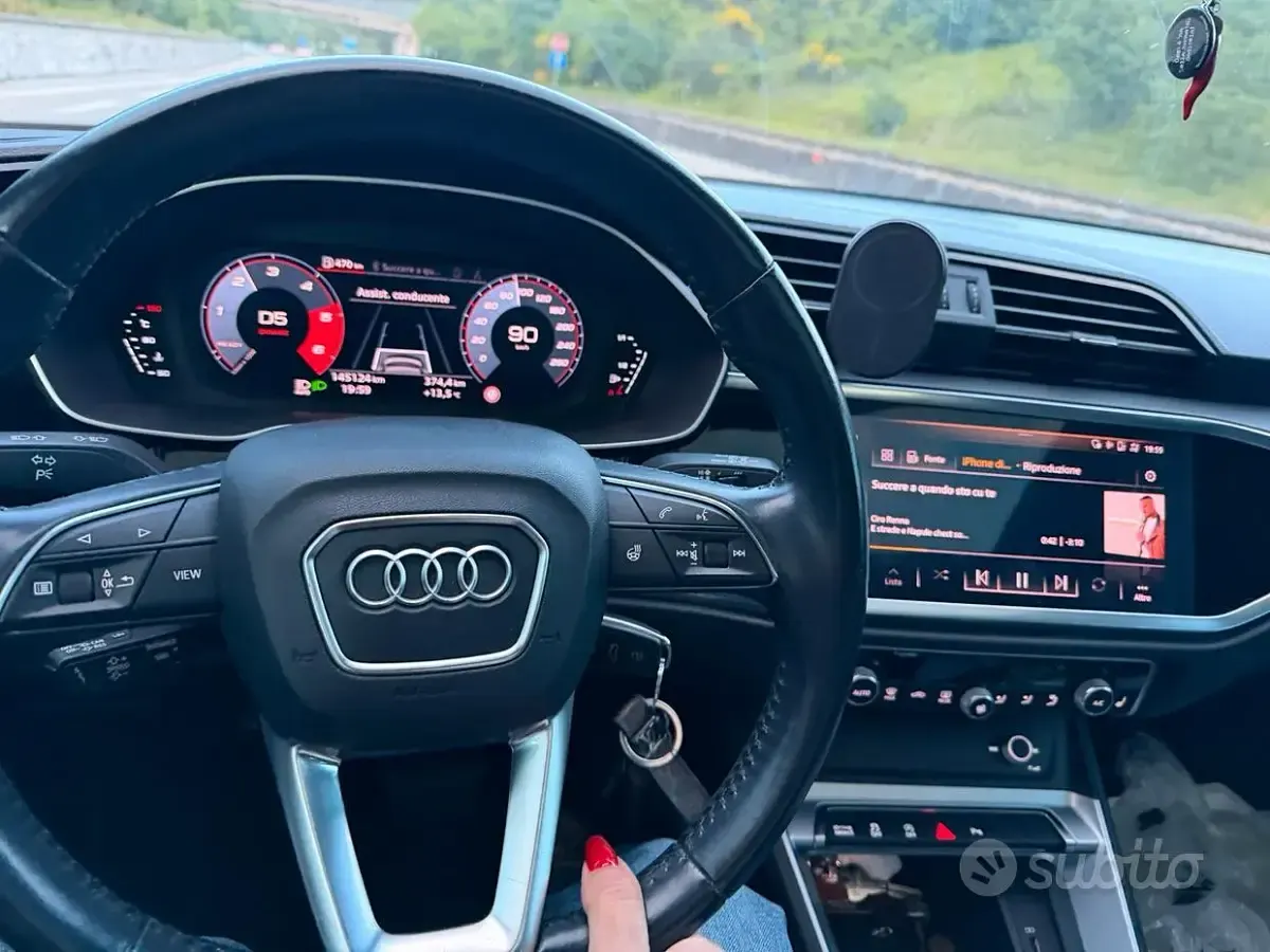 Usata Audi Q3 120 CV (88 kW) 2021 Bianco SUV