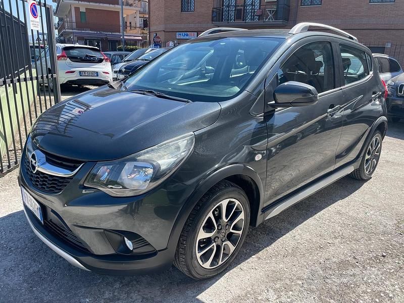 Usata Opel Karl Rocks 73 CV (53 kW) 2018 Grigio Utilitaria