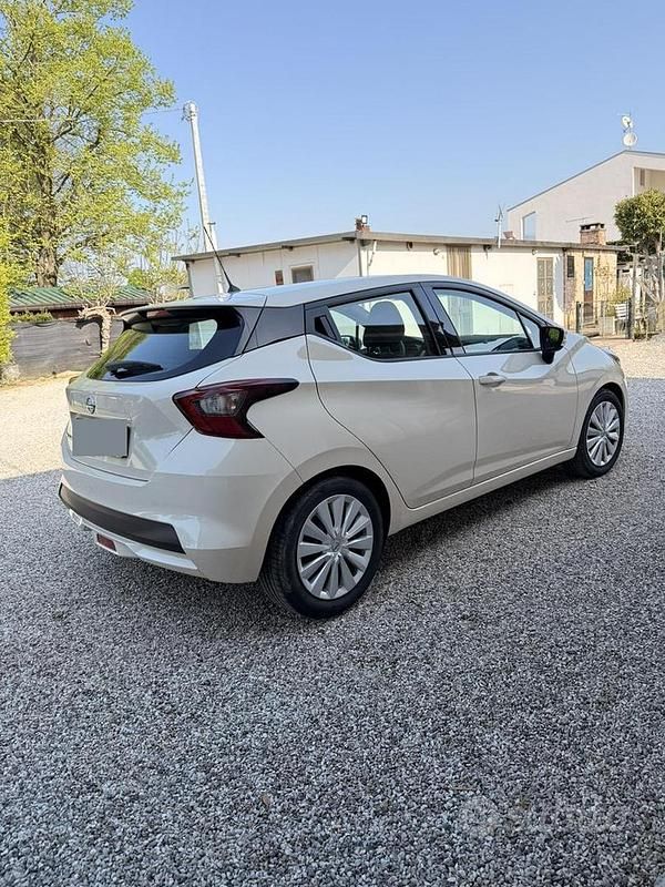 Usata Nissan Micra 2021 Bianco Utilitaria