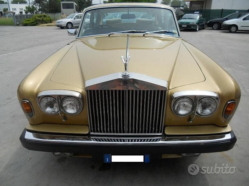 Usata Rolls Royce Silver Shadow 200 CV (147 kW) 1980 Giallo Berlina