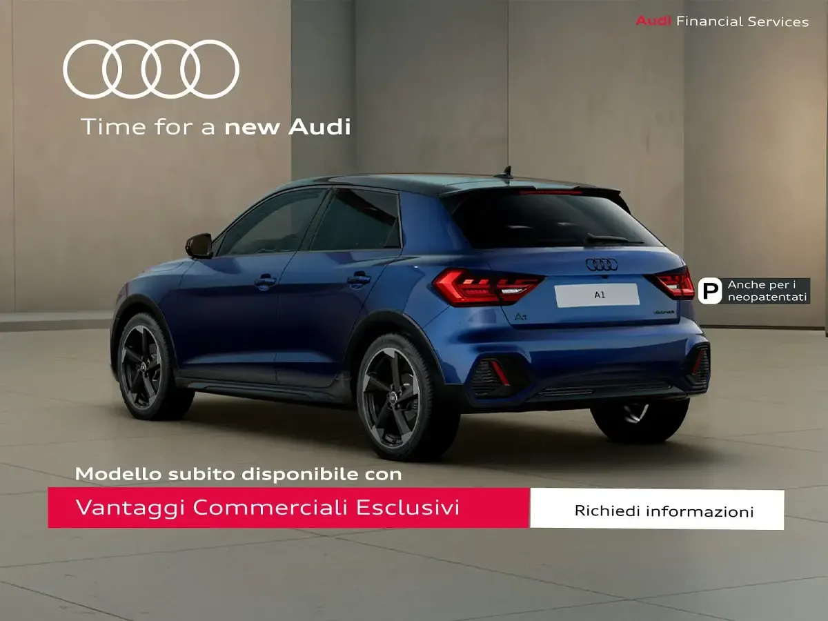 Nuova Audi A1 116 CV (85 kW) 2026 Nero SUV