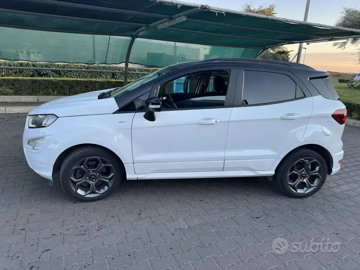 Usata Ford Ecosport 99 CV (72 kW) 2019 Bianco SUV