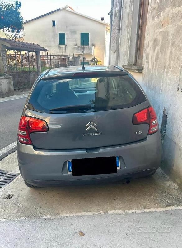 Usata Citroën C3 Exclusive 95 CV (69 kW) 2011 Grigio Berlina