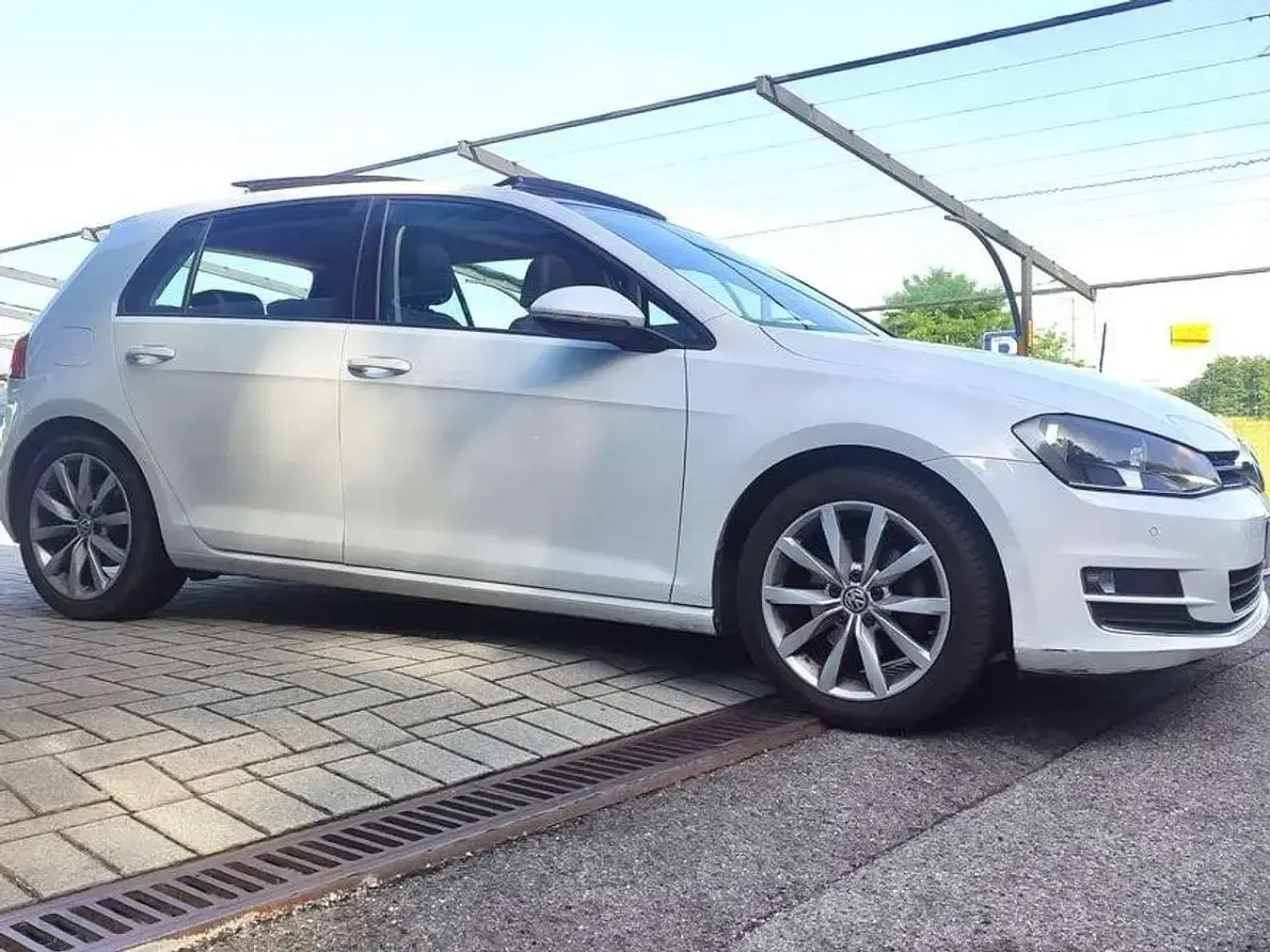 Usata VW Golf VII Highline 150 CV (110 kW) 2016 Bianco Berlina