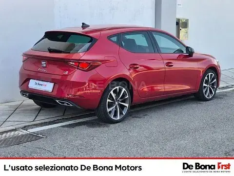 Usata Seat Leon FR 204 CV (150 kW) 2021 Rosso Utilitaria
