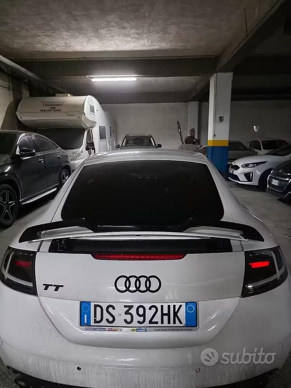 Usata Audi TT 170 CV (125 kW) 2009 Bianco Coupé