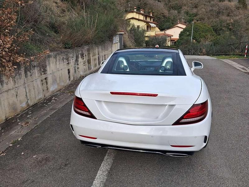 Usata Mercedes SLC250 AMG line 204 CV (150 kW) 2016 Bianco Cabrio