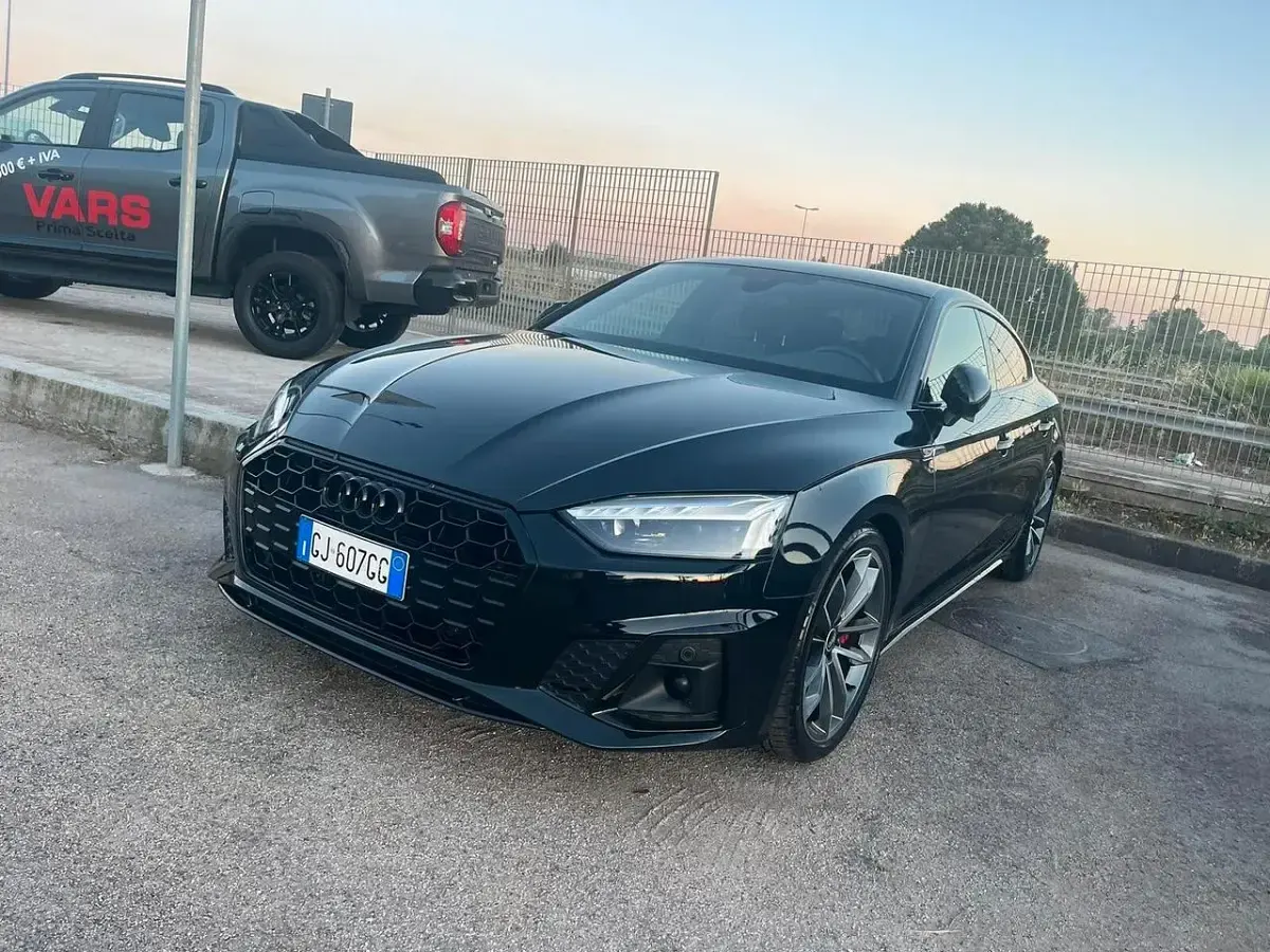 Usata Audi A5 203 CV (149 kW) 2022 Nero Coupé