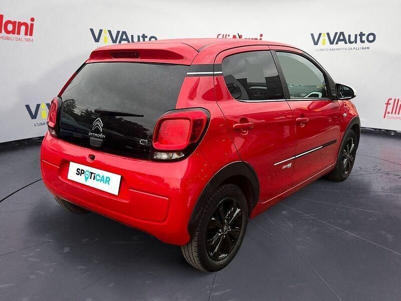 Usata Citroën C1 72 CV (52 kW) 2019 Rosso Utilitaria