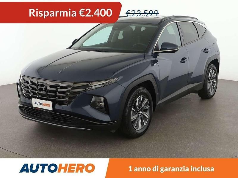 Blu Usata 2021 Hyundai Tucson SUV | 21.199 € (Ottimo prezzo) - Immagine 1/3