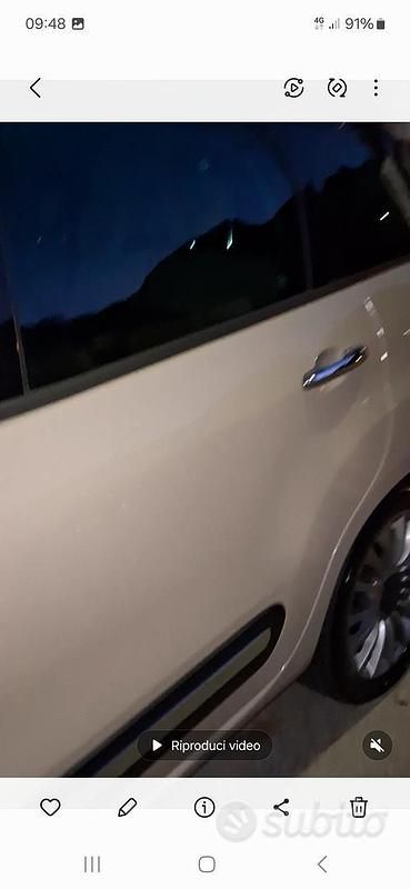 Marrone Usata 2014 Fiat 500L Monovolume | 7000 € - Immagine 1/4