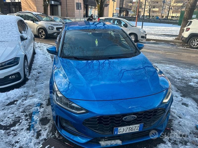 Usata Ford Focus ST-Line 150 CV (110 kW) 2023 Blu Berlina