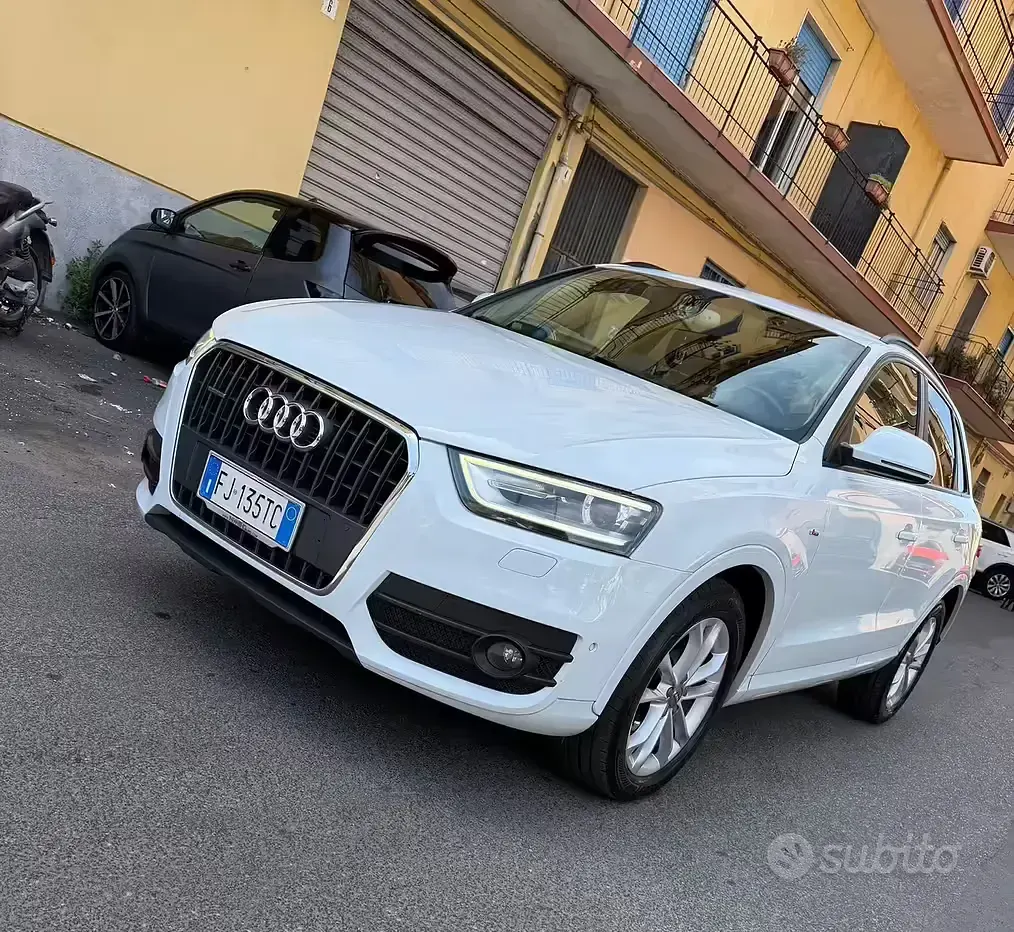 Usata Audi Q3 Comfort 177 CV (130 kW) 2017 Bianco SUV