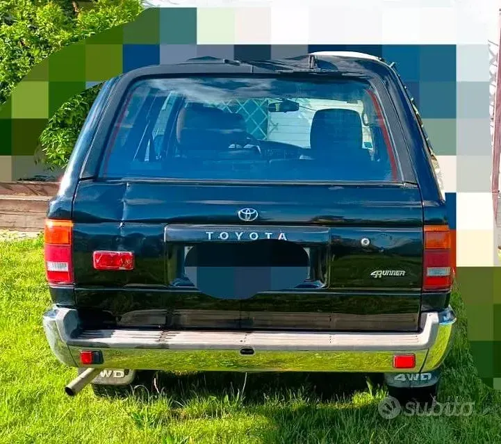 Usata Toyota 4 Runner 90 CV (66 kW) 1995 Nero SUV