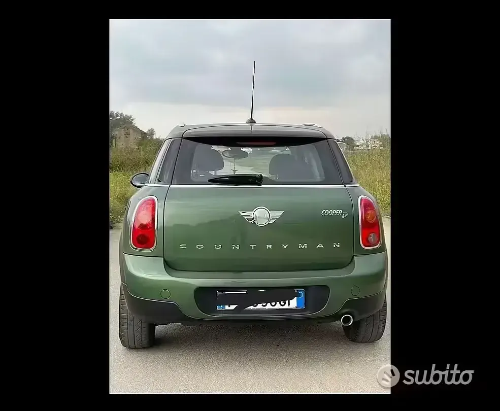 Usata Mini Countryman 111 CV (81 kW) 2016 Verde SUV