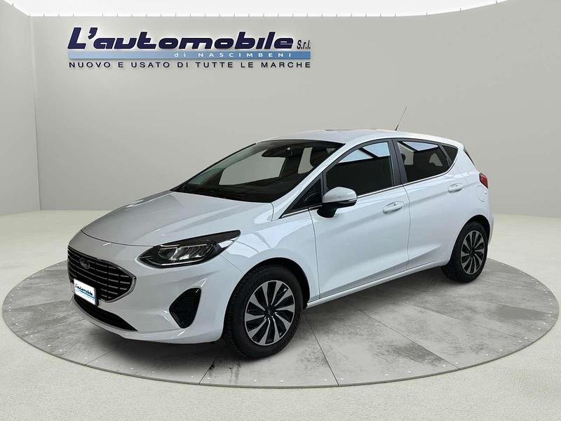 Usata Ford Fiesta Titanium 75 CV (55 kW) 2022 Bianco Berlina