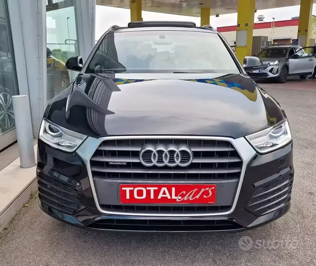 Usata Audi Q3 S-Line 184 CV (135 kW) 2017 Nero metallizzato SUV