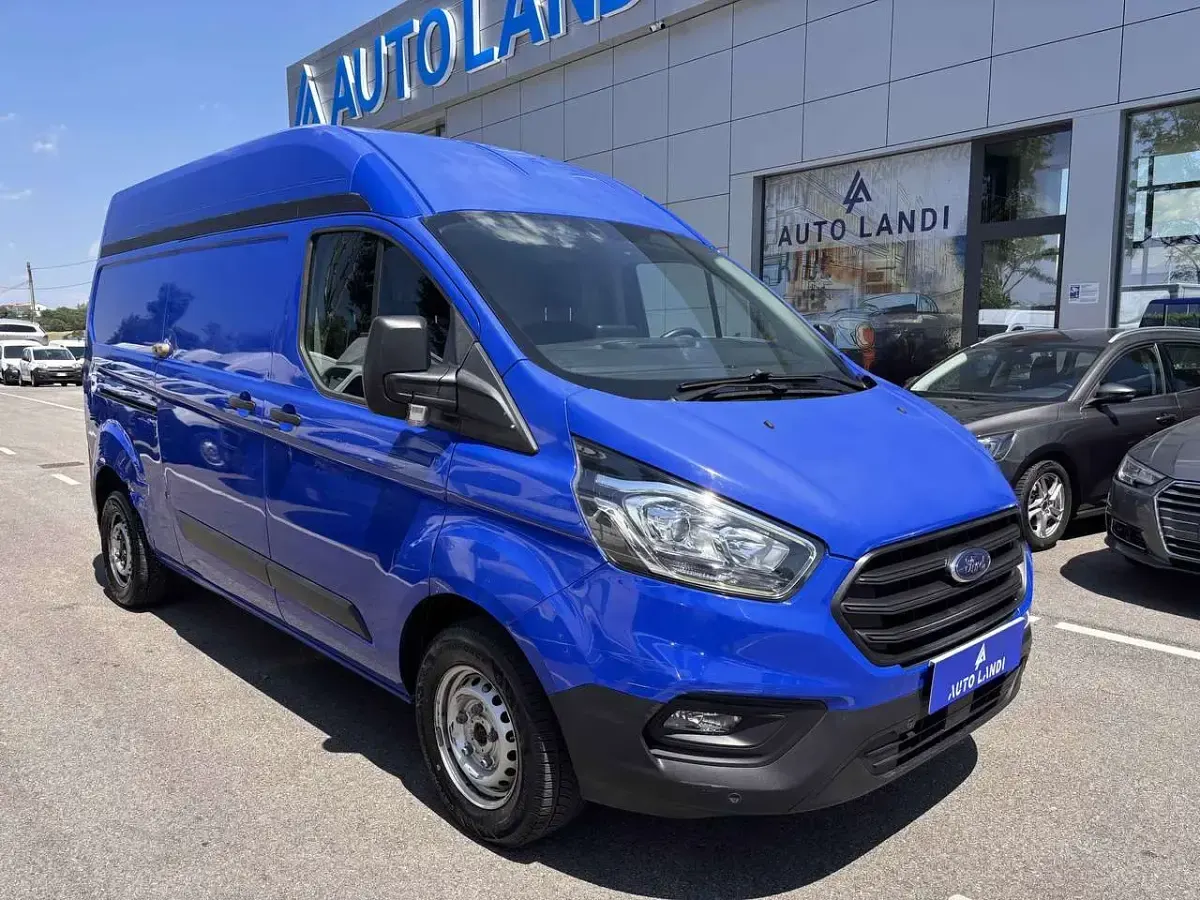 Usata Ford Transit Custom Trend 131 CV (96 kW) 2021 Blu/azzurro Furgone