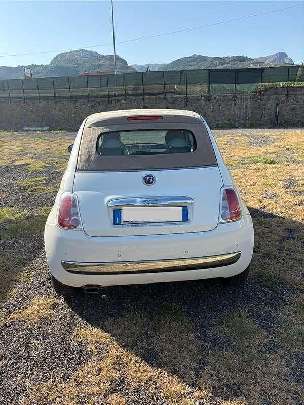 Usata Fiat 500 Pop Star 69 CV (50 kW) 2013 Bianco Cabrio