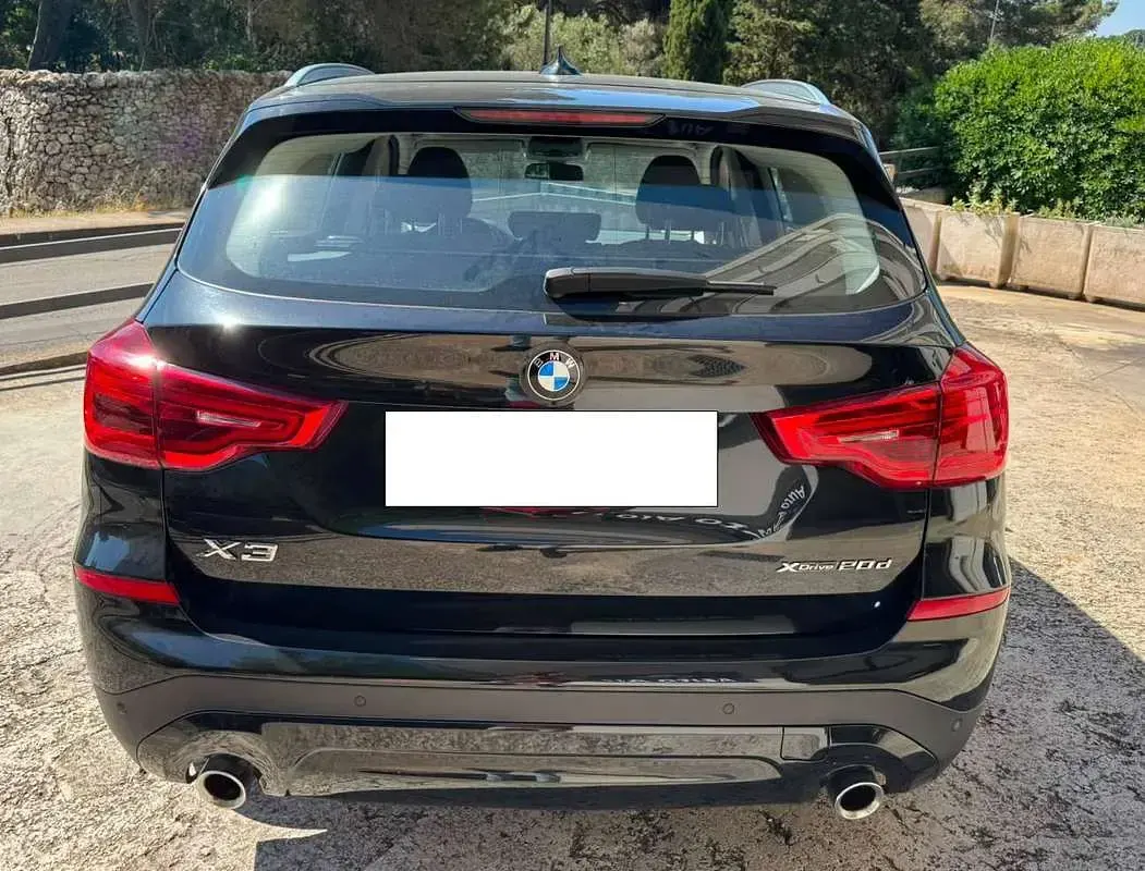 Usata BMW X3 Advantage 190 CV (139 kW) 2020 Nero SUV