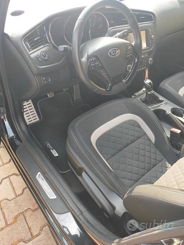 Occasion Kia Ceed GT GT-Line 110 PK (80 kW) 2016 Zwart Stationwagen