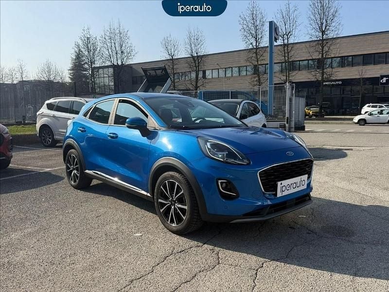Usata Ford Puma Titanium S 125 CV (91 kW) 2022 Blu SUV