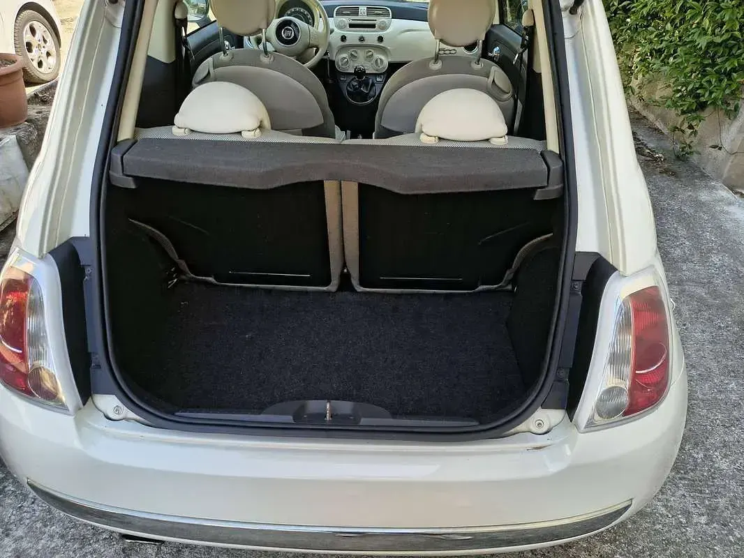 Usata Fiat 500 52 CV (38 kW) 2010 Bianco Coupé