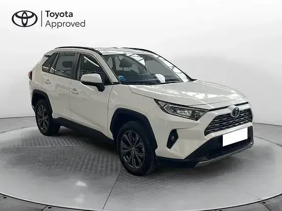 Usata Toyota RAV4 Hybrid Active 218 CV (160 kW) 2023 Bianco SUV