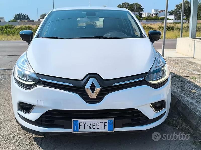 Usata Renault Clio IV 75 CV (55 kW) 2019 Bianco Berlina