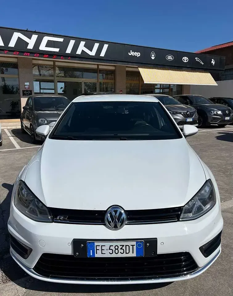Usata VW Golf VII Edition 125 CV (91 kW) 2016 Bianco Berlina