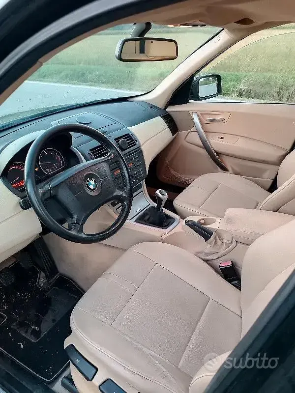 Usata BMW X3 Efficient Dynamics 150 CV (110 kW) 2005 Nero SUV