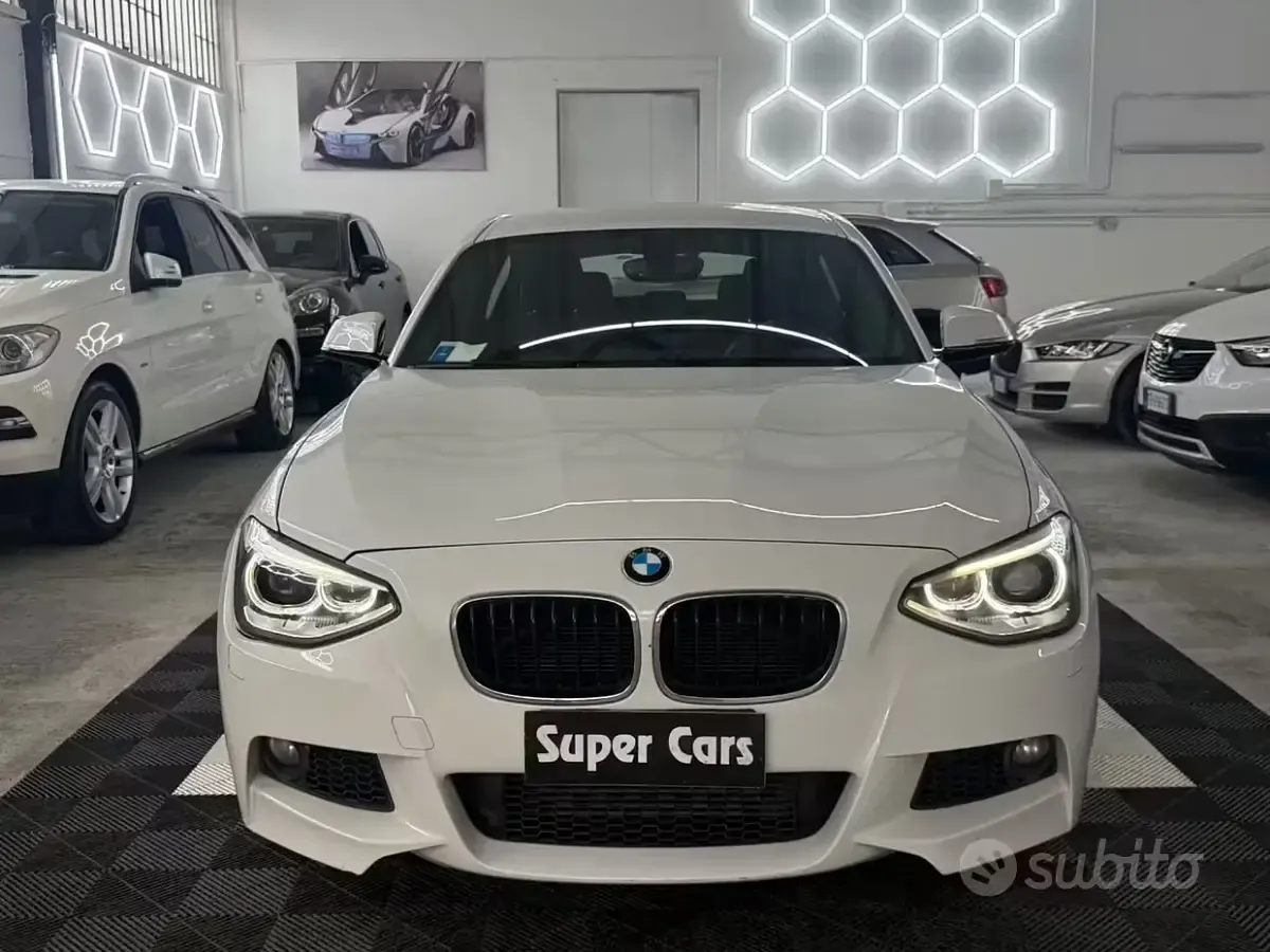 Usata BMW 116 M Sport 116 CV (85 kW) 2015 Bianco Utilitaria