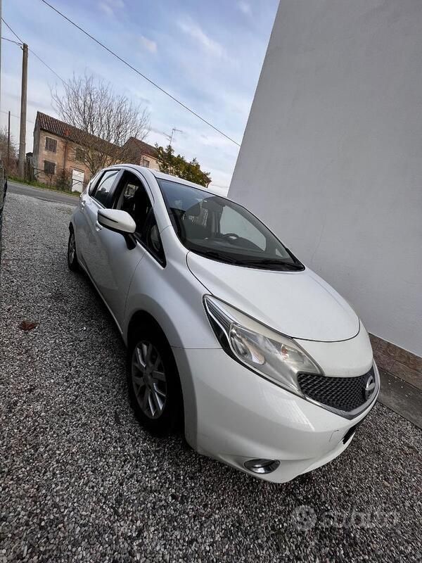 Usata Nissan Note 90 CV (66 kW) 2013 Bianco Monovolume