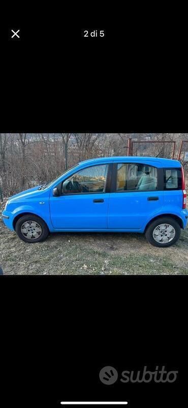 Usata Fiat Panda 2004 Blu Utilitaria