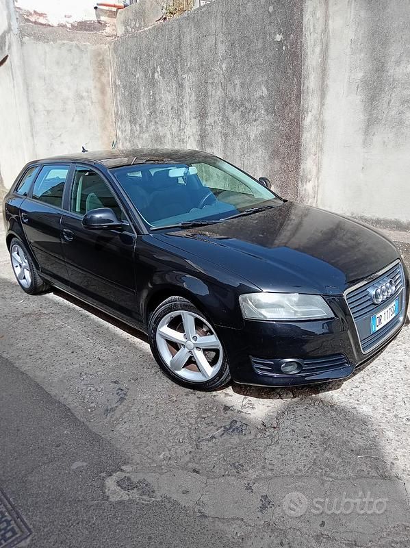 Usata Audi A3 2008 Nero Utilitaria