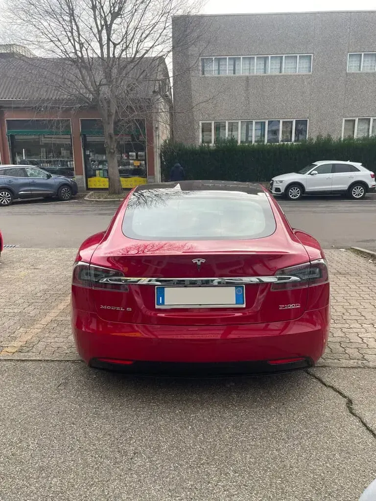 Brugt Tesla Model S Performance 580 kW (789 HK) 2018 Rød Hatchback