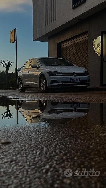 Usata VW Polo 95 CV (69 kW) 2019 Bianco Berlina