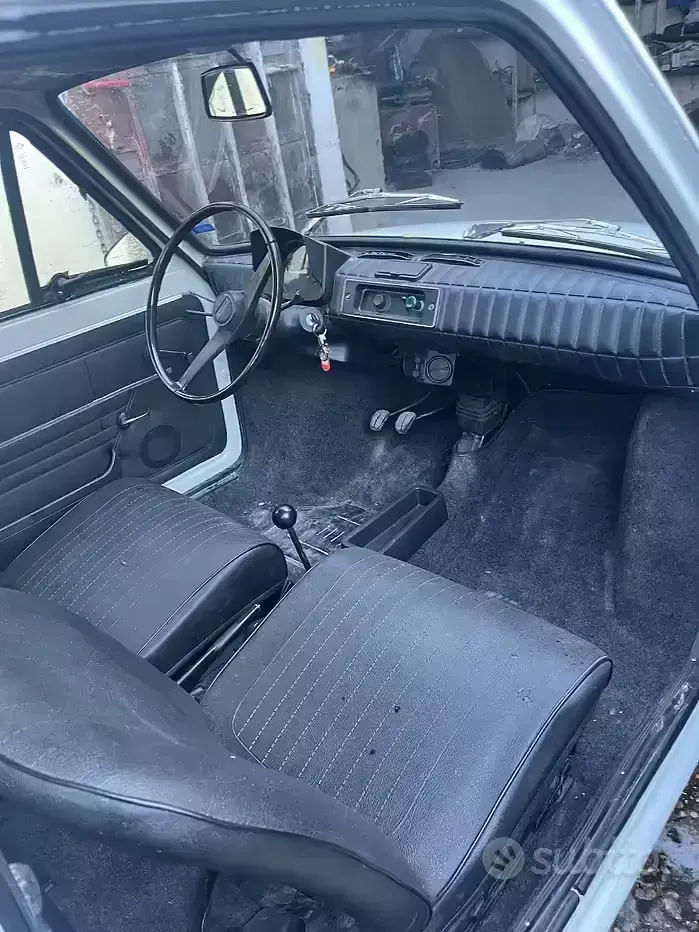 Usata Fiat 126 1970 Bianco Utilitaria