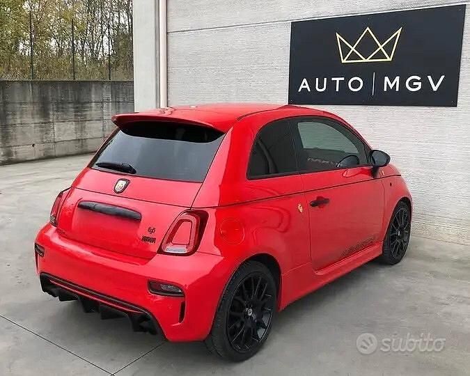 Usata Abarth 595 Pista 160 CV (117 kW) 2017 Rosso Berlina