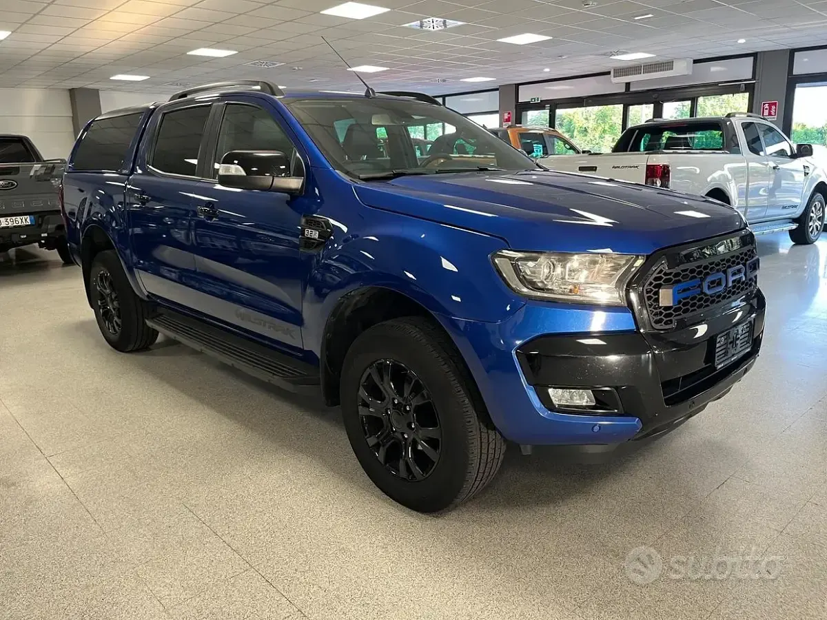 Usata Ford Ranger Wildtrack 200 CV (147 kW) 2019 Blu Pick-up