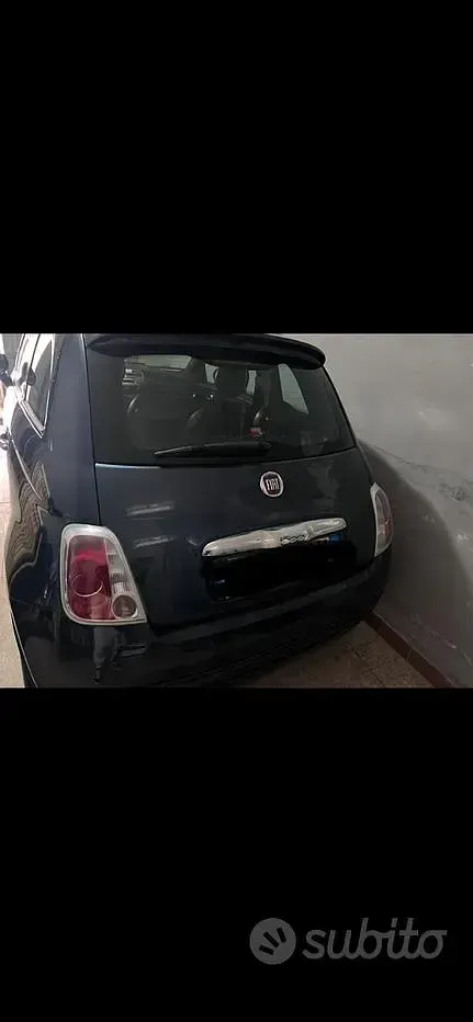 Usata Fiat 500 69 CV (50 kW) 2009 Blu Cabrio