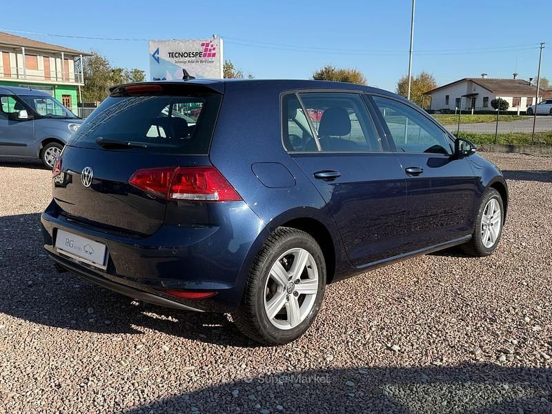 Usata VW Golf VII Comfortline 105 CV (77 kW) 2014 Blu Berlina
