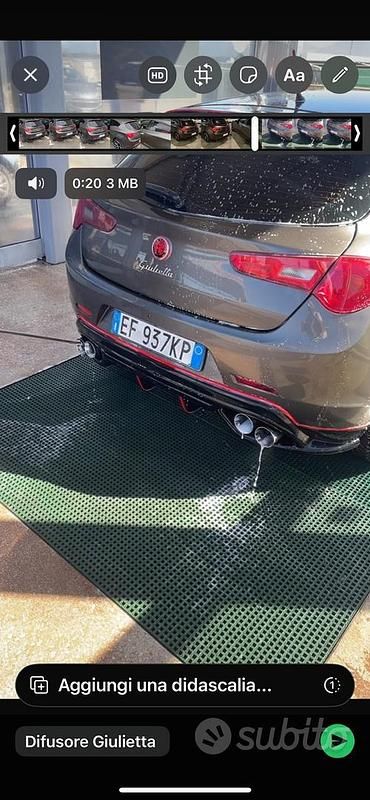 Usata Alfa Romeo Giulietta 105 CV (77 kW) 2010 Grigio Berlina