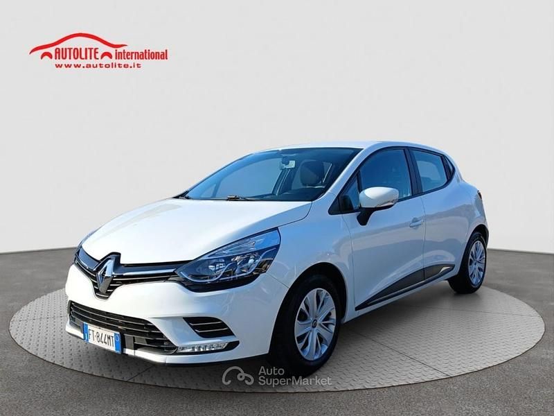 Usata Renault Clio IV Life 75 CV (55 kW) 2018 Bianco Berlina