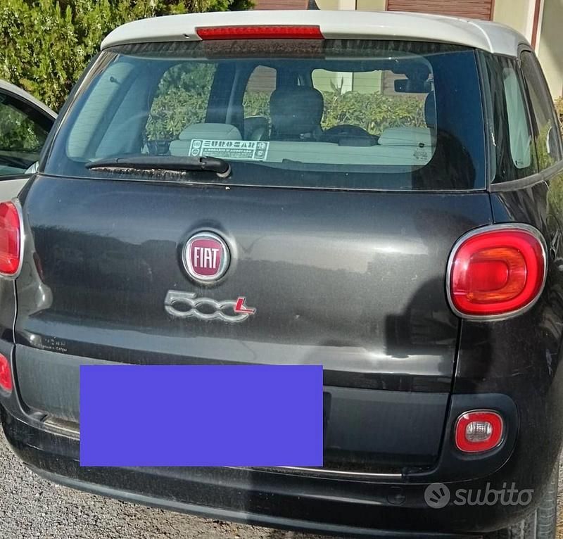 Usata Fiat 500L 120 CV (88 kW) 2014 Grigio Monovolume