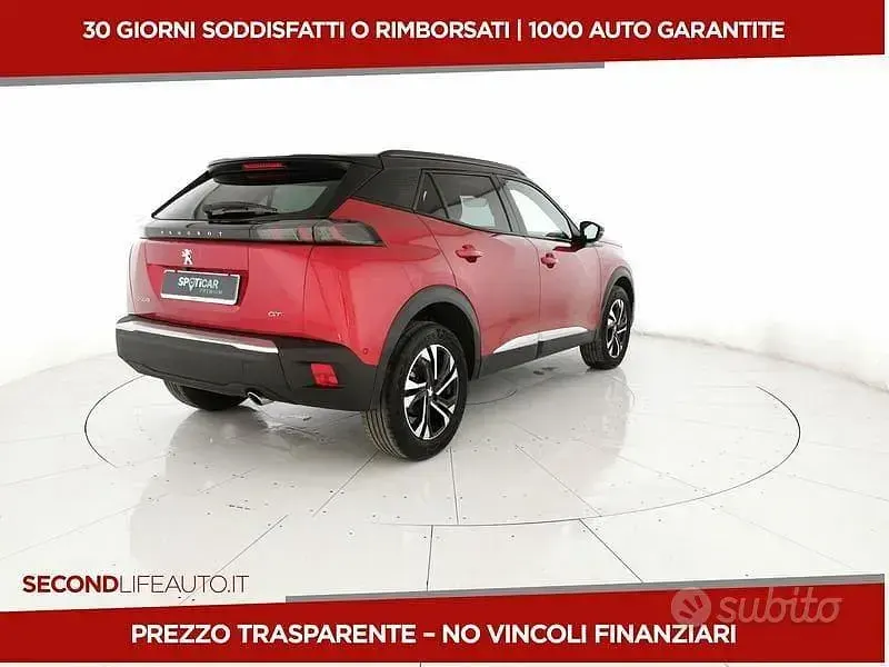 Usata Peugeot 2008 GT 110 CV (80 kW) 2022 Rosso SUV